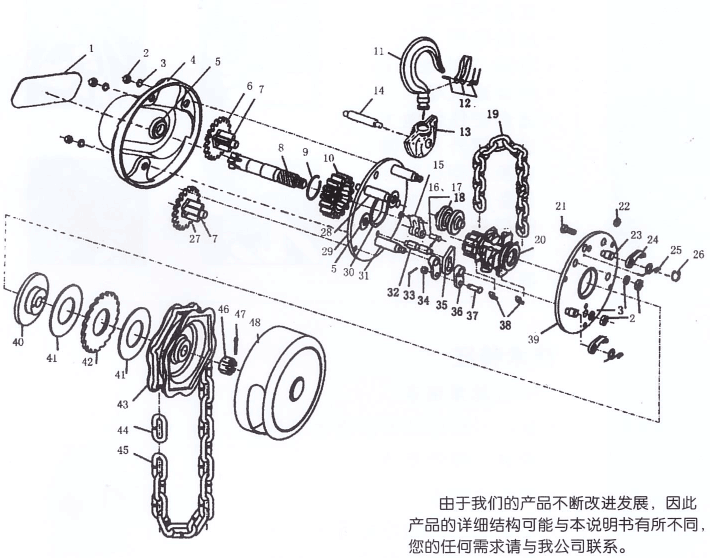 產品分解圖